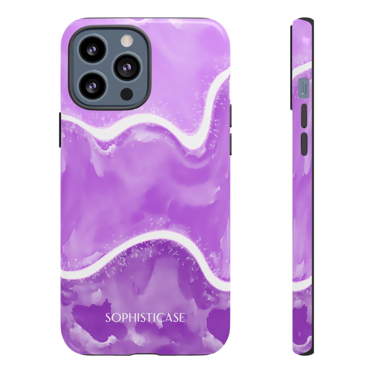 Serenity in Deep Purple - Drop Proof Phone Case for iPhone