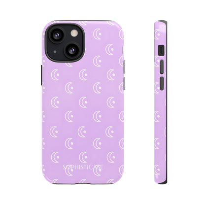 Moon Phase in Purple - Tough Phone Case for iPhone