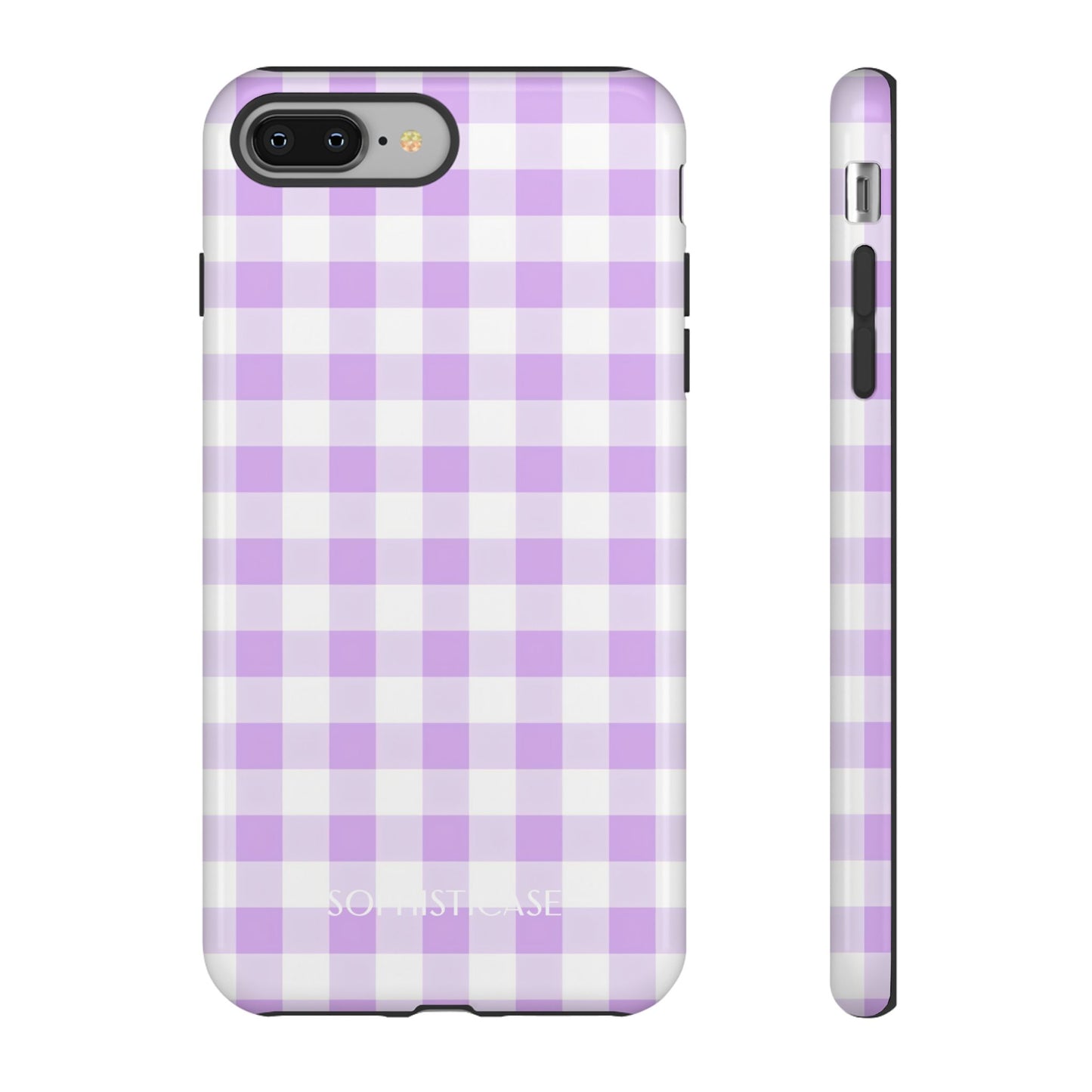 Tough Case - Gingham in Purple