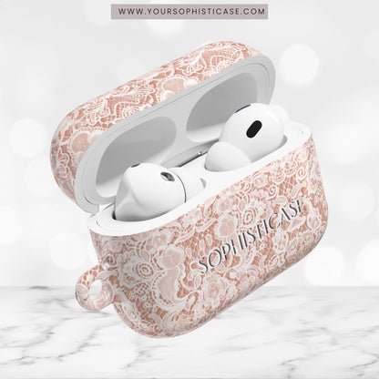 AirPod Cases - Luxe Lace in Brown