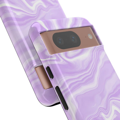 Liquid Dreams in Light Purple - Tough Phone Case