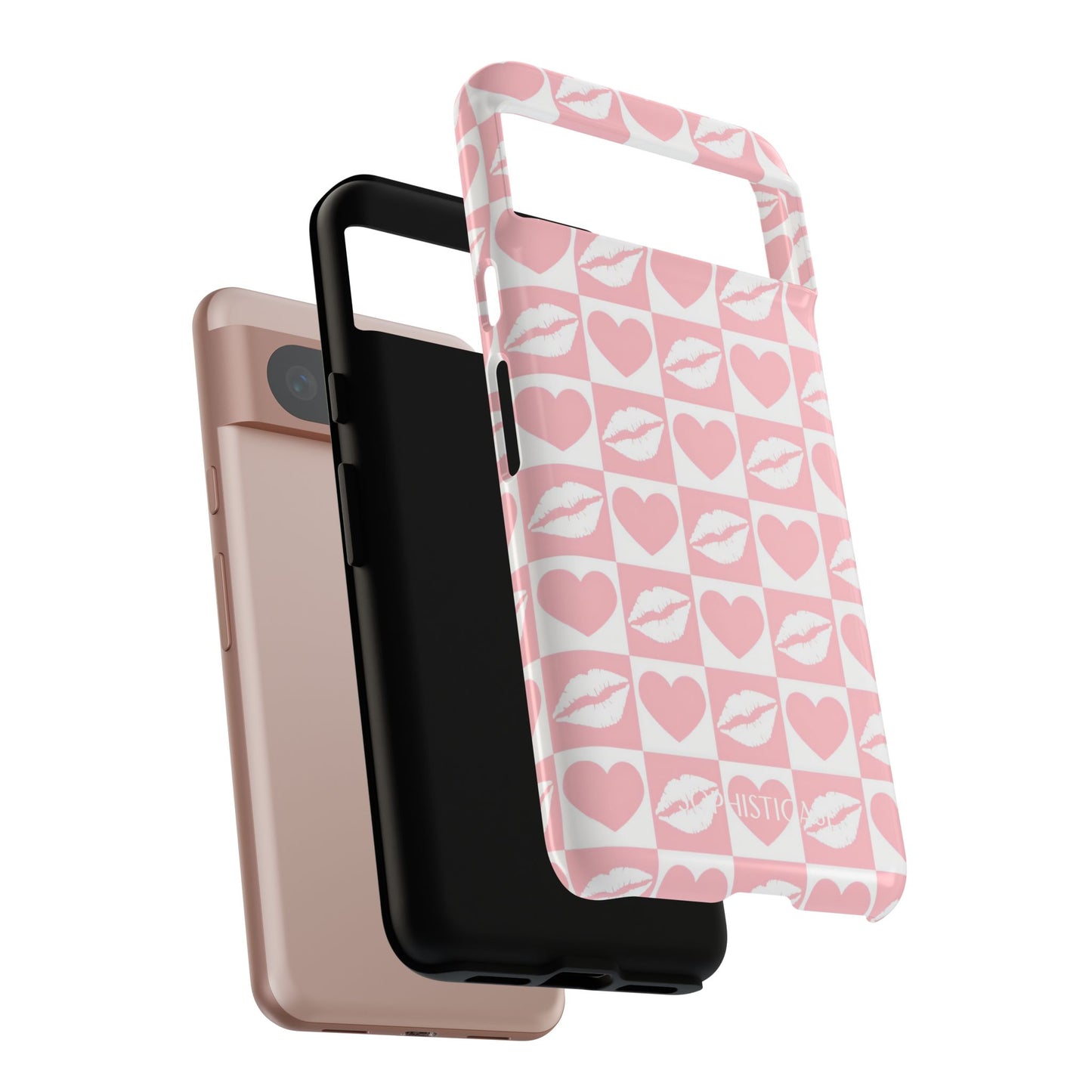 Belle Amie in Light Pink - Galentines Release - Drop Proof Protective Phone Case for iPhone, Samsung Galaxy and Google Pixel