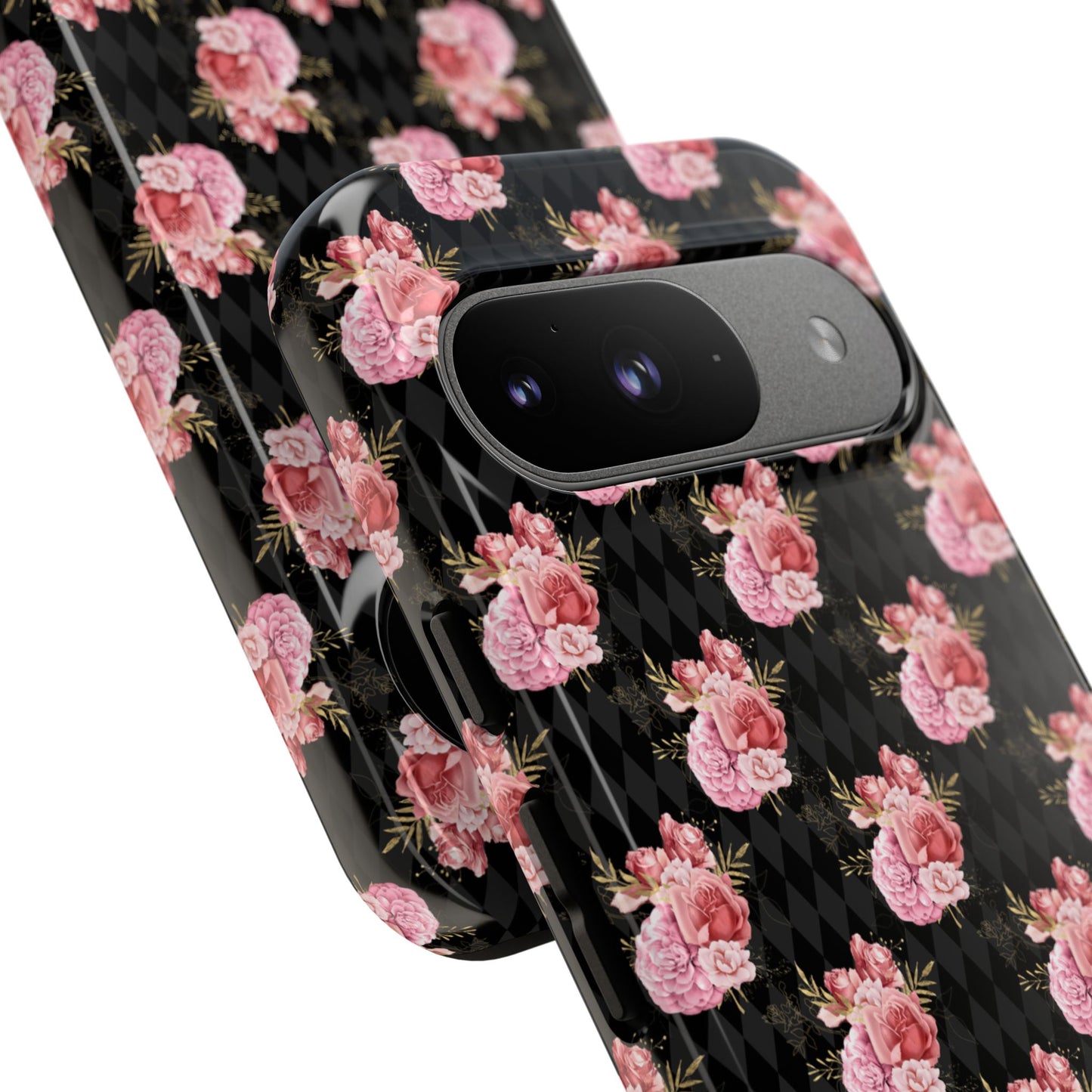 Rose Diamond Romance in Vivienne - Tough Phone Case