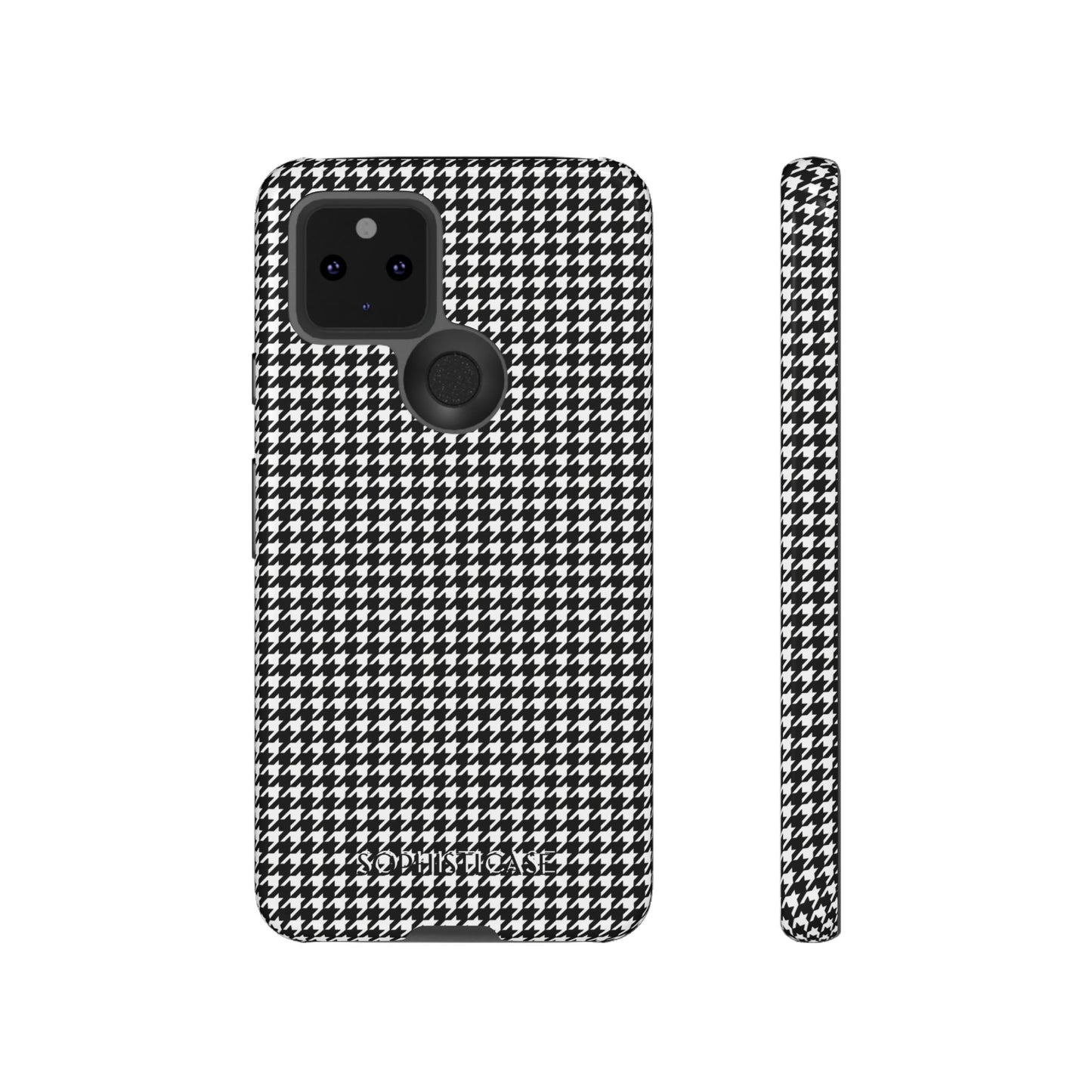 Tough Case - Houndstooth in Black