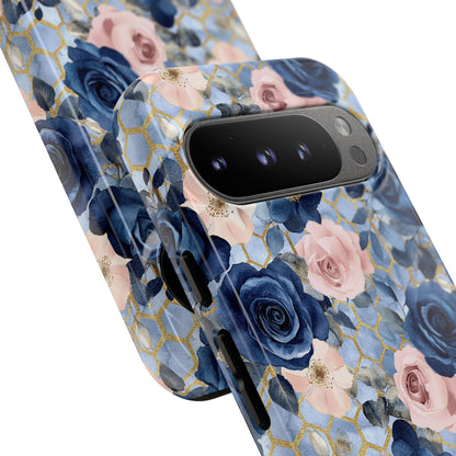 Royal Floral in Gilded Sky - Tough Phone Case