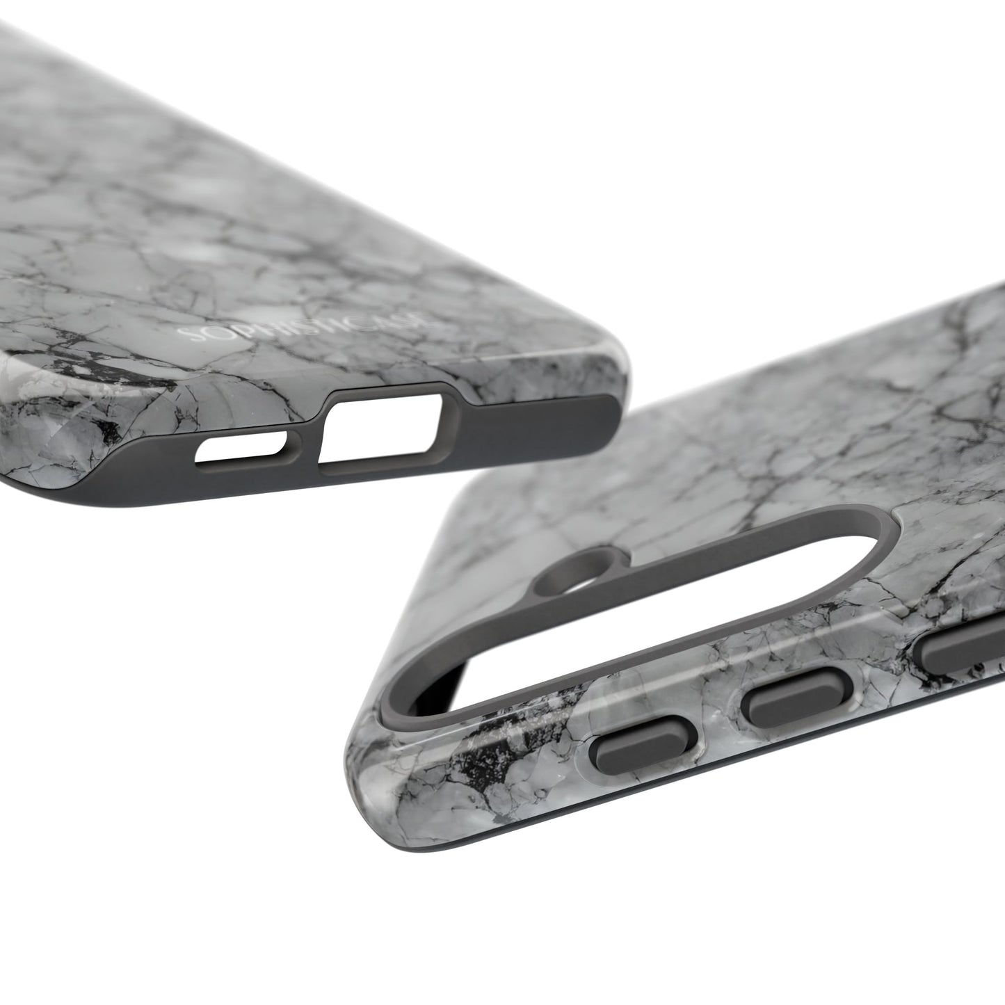 Marble Opulence in Grey - iPhone Case, Samsung Galaxy Case, Google Pixel Case