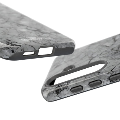 Marble Opulence in Grey - iPhone Case, Samsung Galaxy Case, Google Pixel Case