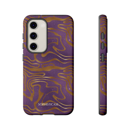 Cosmic Zebra in Purple - iPhone Case, Samsung Galaxy Case, Google Pixel Case