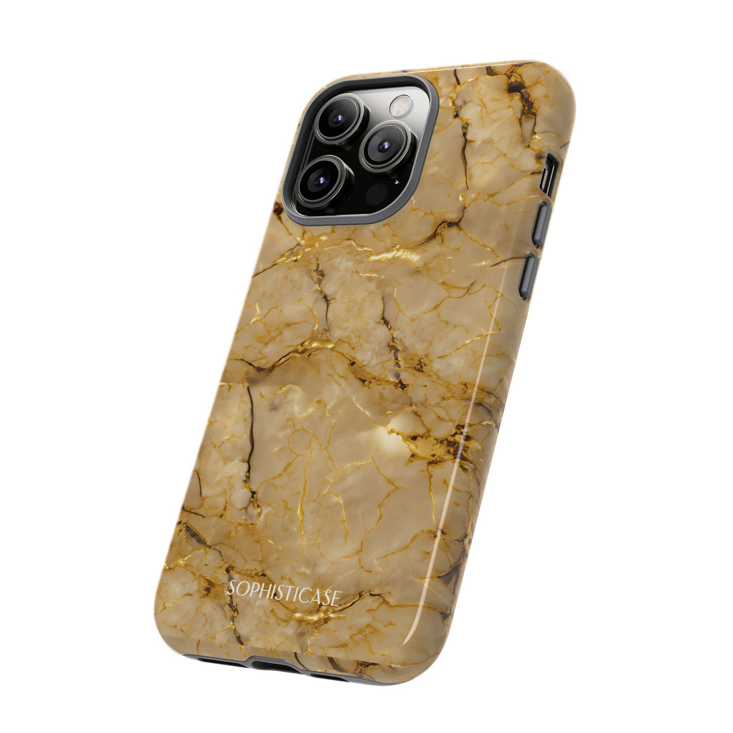 Marble Opulence in Gold - iPhone Case, Samsung Galaxy Case, Google Pixel Case