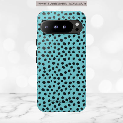 Cheetahs and Liars in Aqua - Tough Phone Case