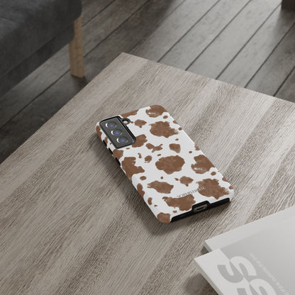 Holy Cow in Brown - iPhone Case, Samsung Galaxy Case, Google Pixel Case