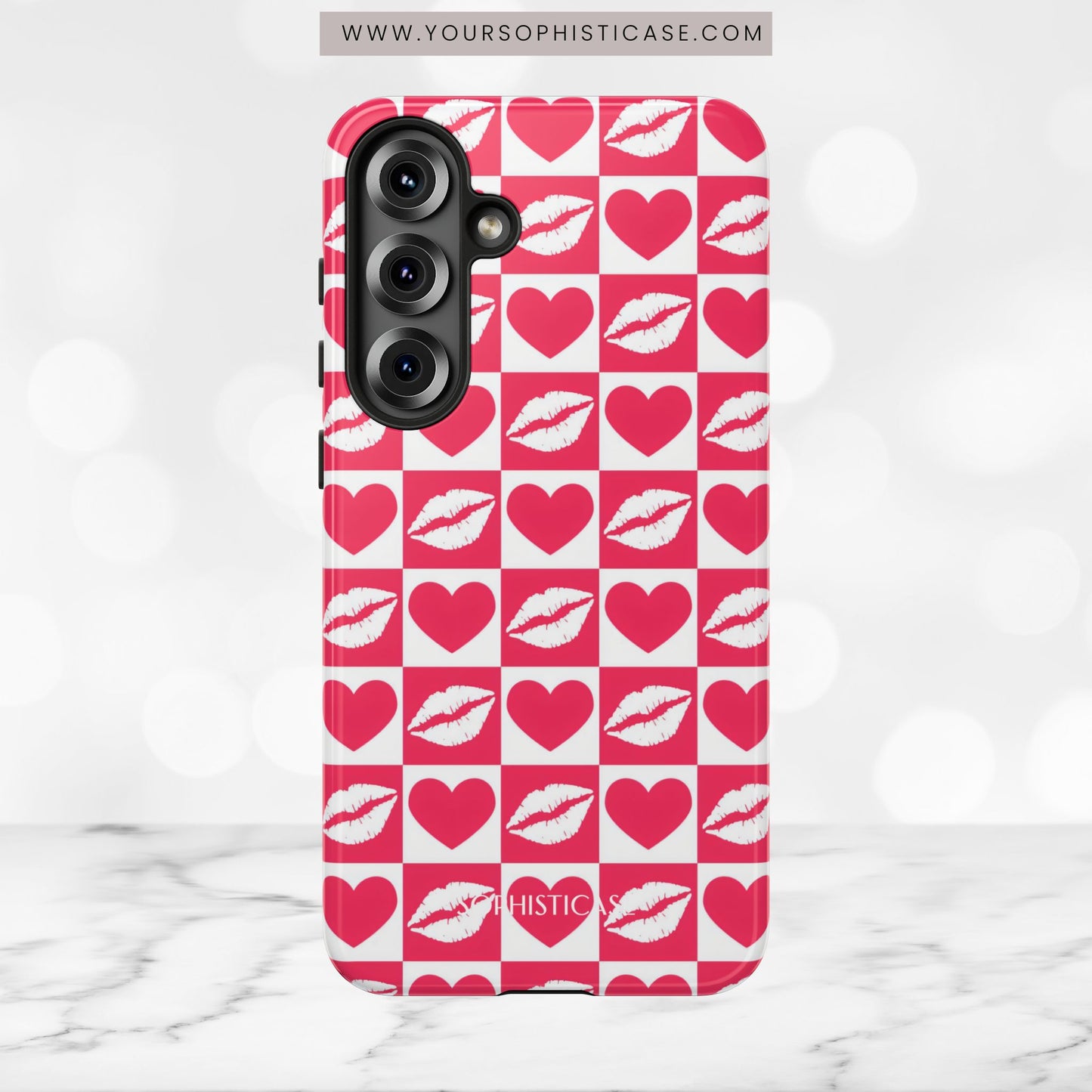 Belle Amie in Hot Pink - Tough Phone Case