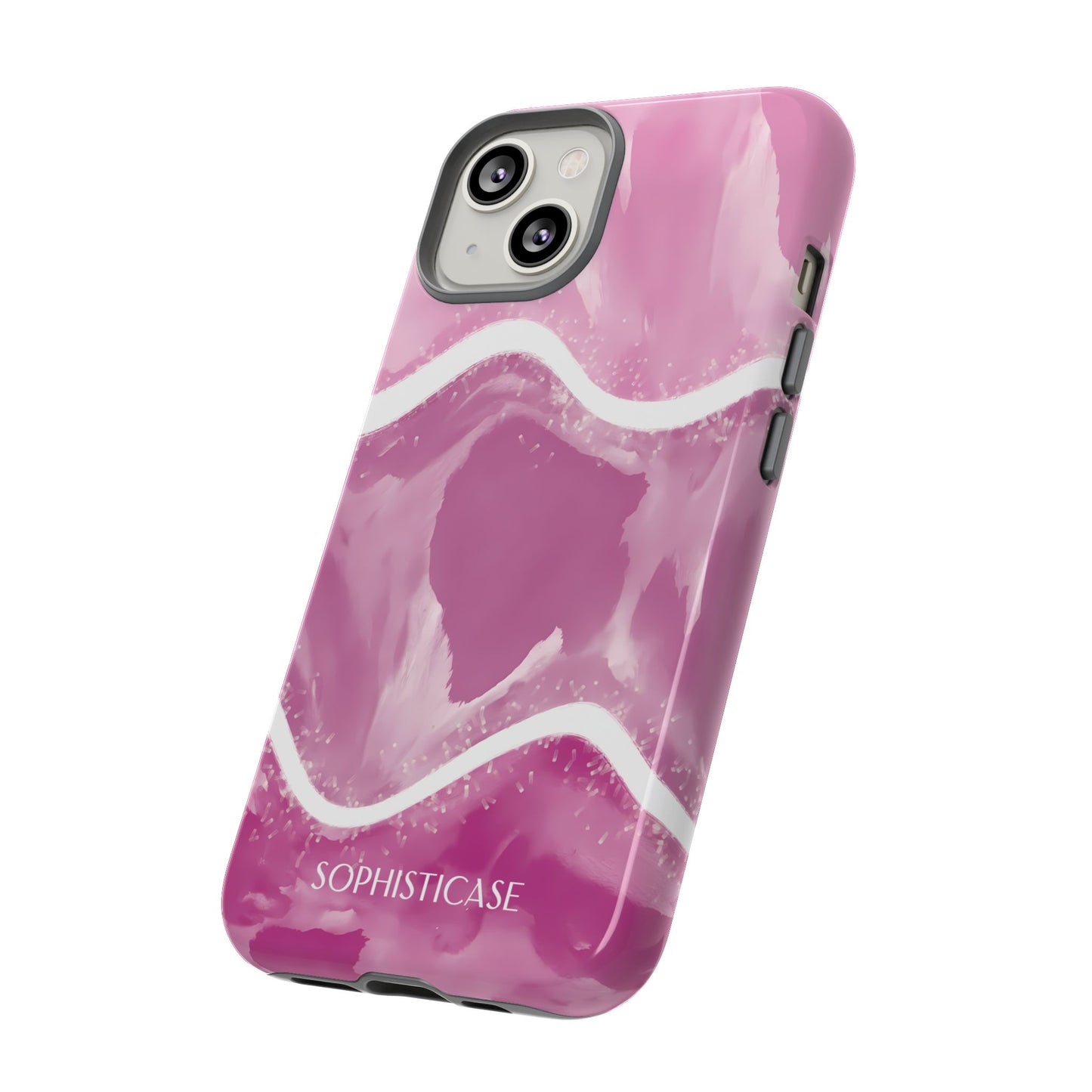 Serenity in Plum Purple - Drop Proof Phone Case for iPhone