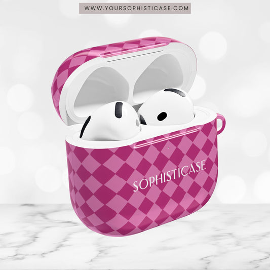 AirPod Cases - Diamond Diva in Plum