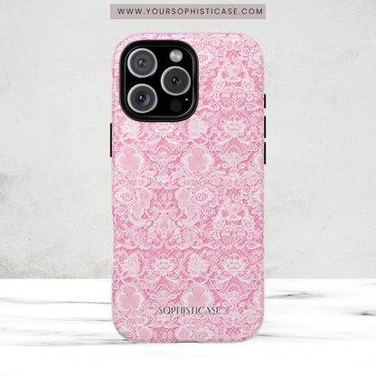 Luxe Lace in Pink - Magsafe Case