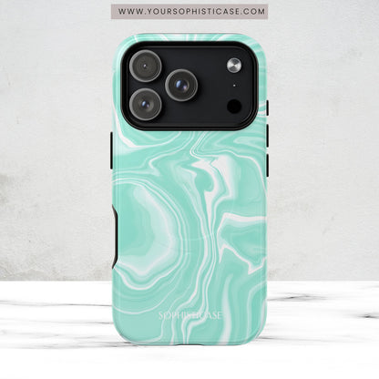 Liquid Dreams in Green - Magsafe Case