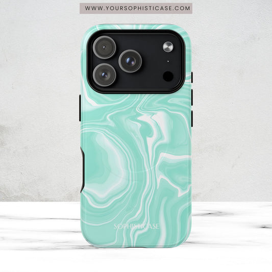 Liquid Dreams in Green - Magsafe Case