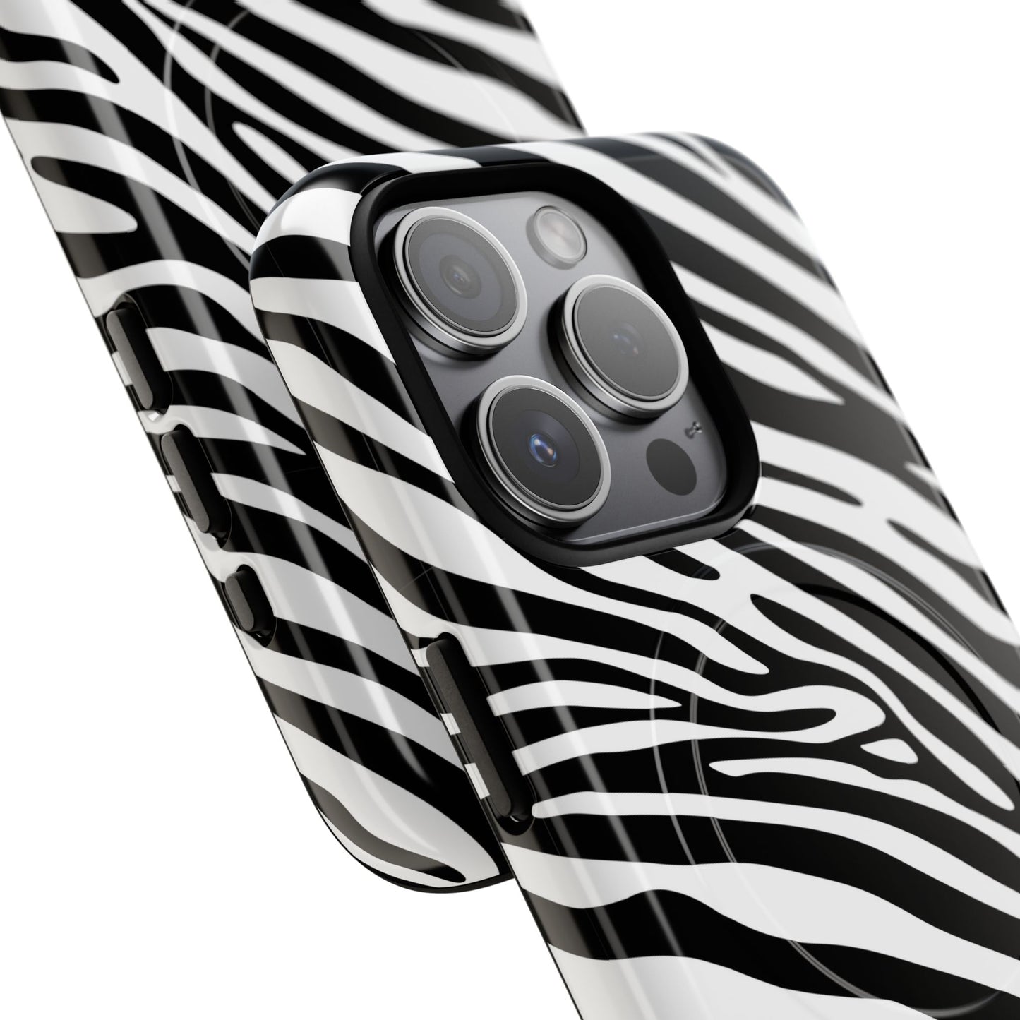 Dark Thoughts in Urban Zebra - iPhone Magsafe Case