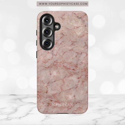 Marble Opulence in Pink - iPhone Case, Samsung Galaxy Case, Google Pixel Case