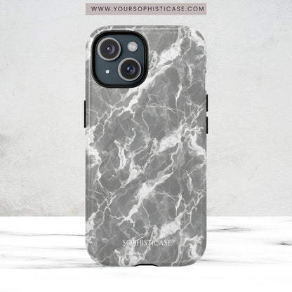Marble Crush in Grey - Magsafe Case