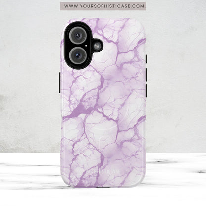 Marble Opulence in Purple - Magsafe Case