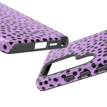 Cheetahs and Liars in Purple - Tough Phone Case