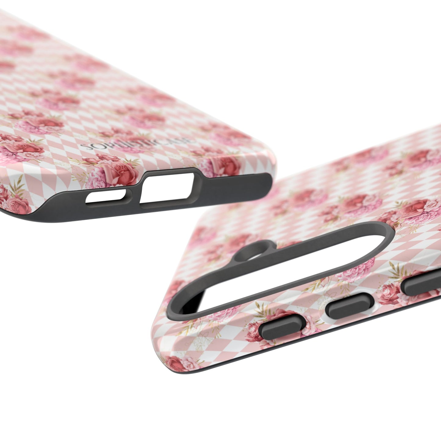 Rose Diamond Romance in Juliette - Tough Phone Case