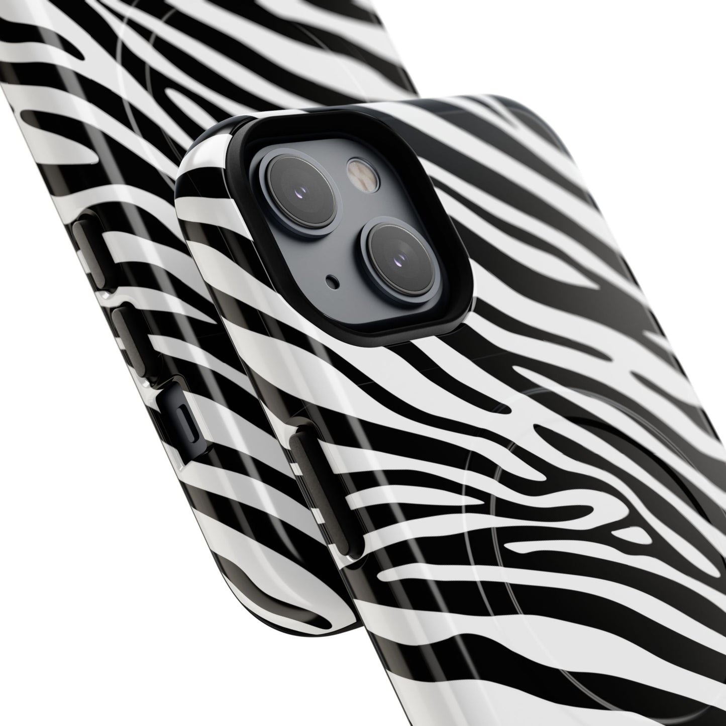 Dark Thoughts in Urban Zebra - iPhone Magsafe Case