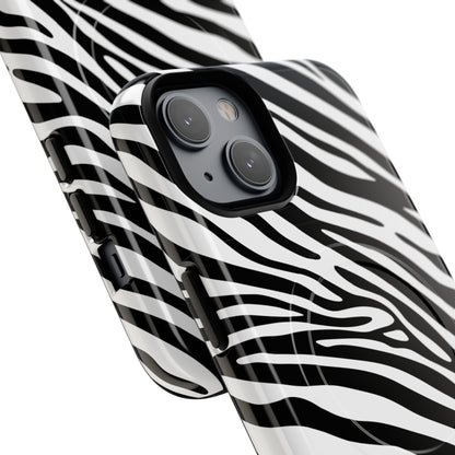 Dark Thoughts in Urban Zebra - iPhone Magsafe Case