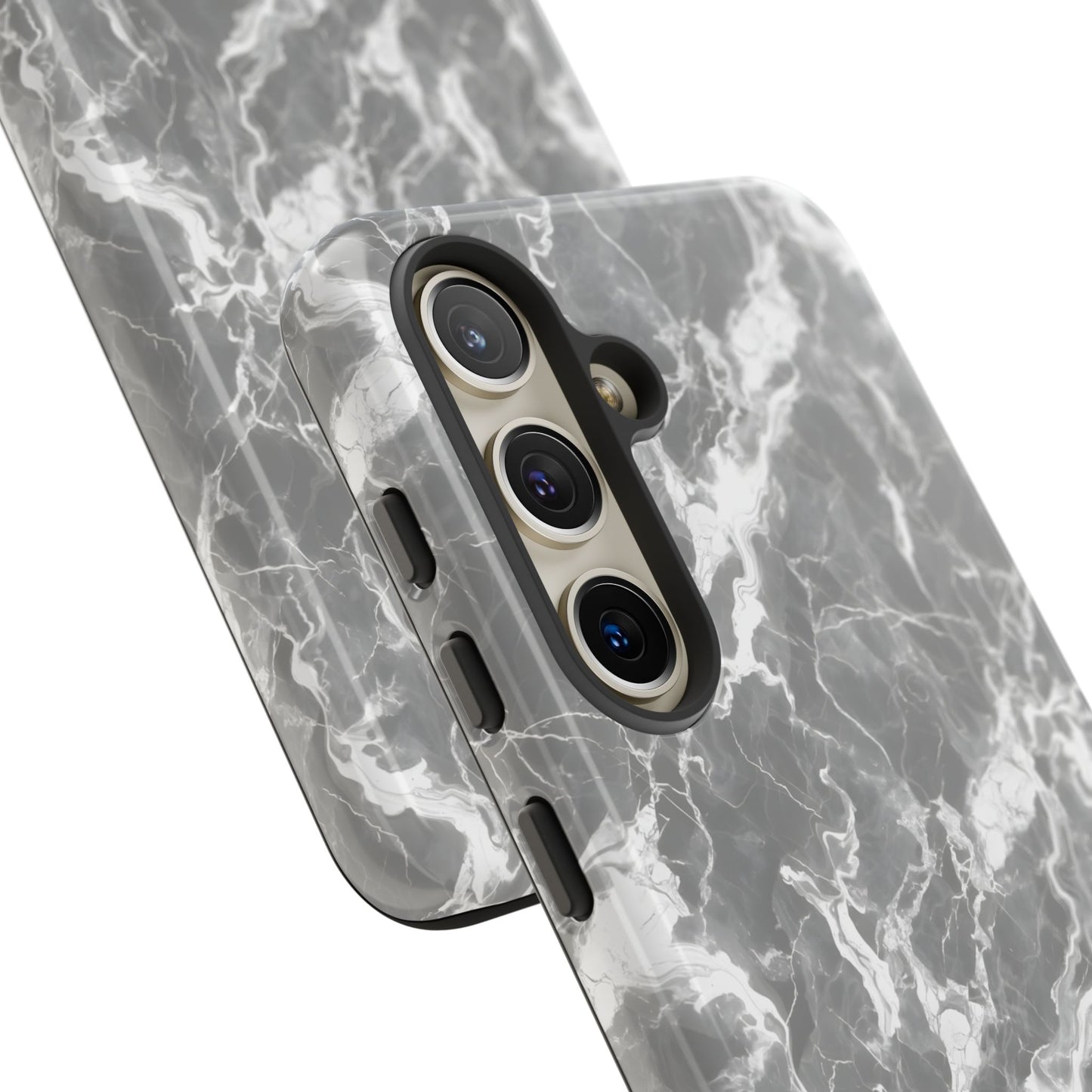 Marble Crush in Charcoal Grey - Tough Phone Case