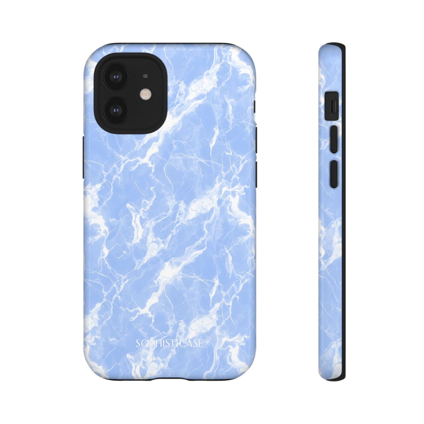 Marble Crush in Blue - Tough Phone Case