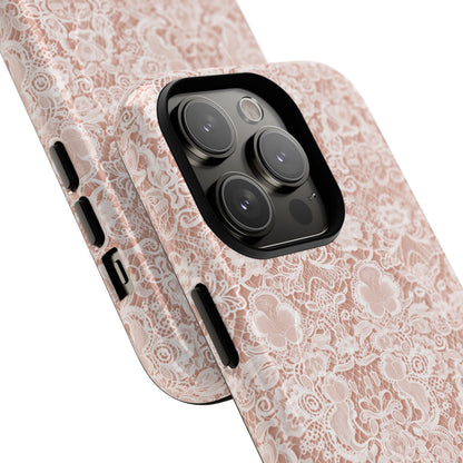 Luxe Lace in Brown - Magsafe Case