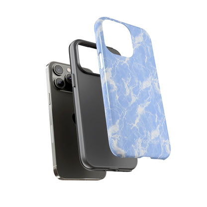 Marble Crush in Blue - Tough Phone Case