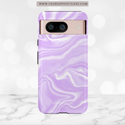 Liquid Dreams in Light Purple - Tough Phone Case