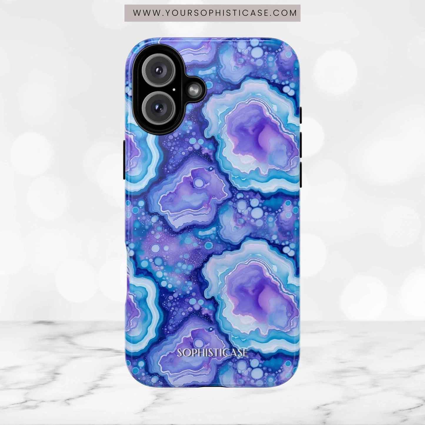 Nightstone in Violet Hour - Tough Phone Case