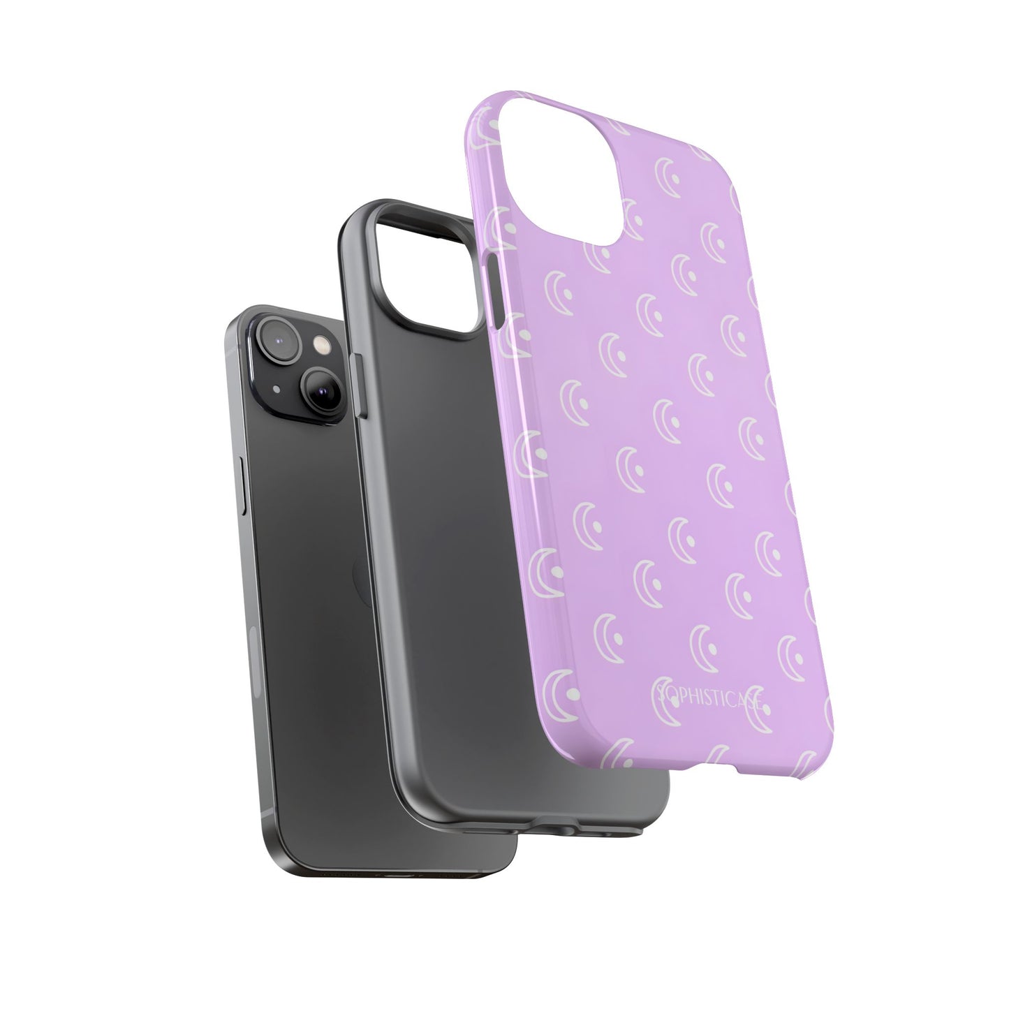 Moon Phase in Purple - iPhone Case