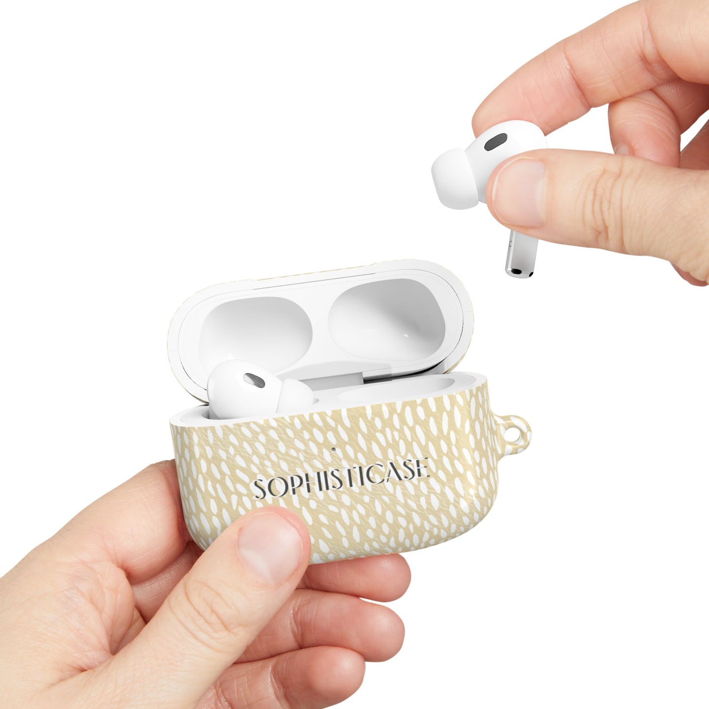 AirPod Cases - Oh Deer! in Neutral Beige