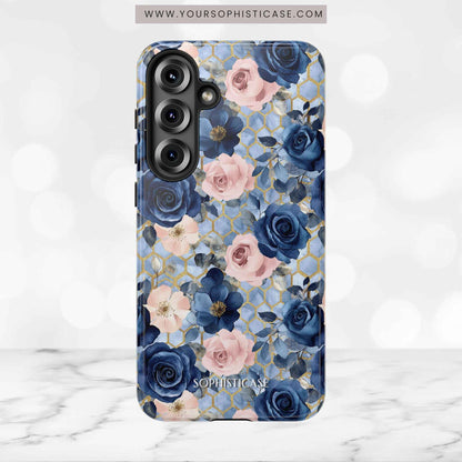 Royal Floral in Gilded Sky - Tough Phone Case
