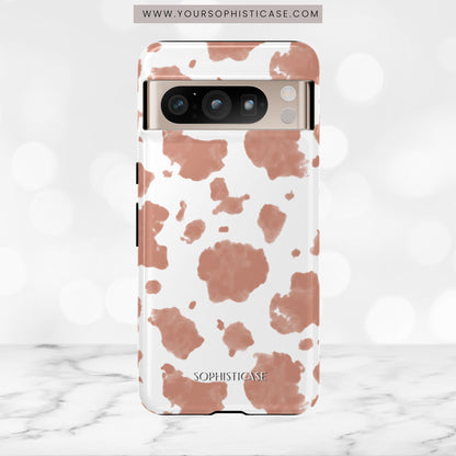 Holy Cow in Light Brown - iPhone Case, Samsung Galaxy Case, Google Pixel Case