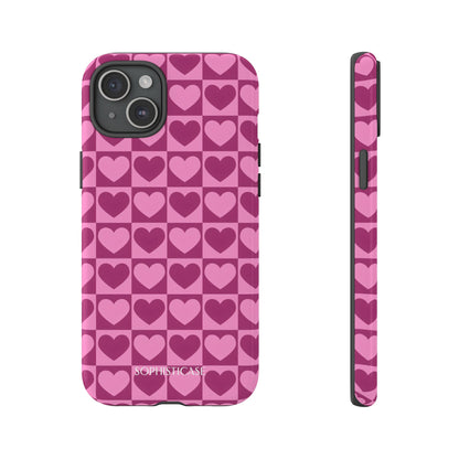 Tough Love in Purple - iPhone Case