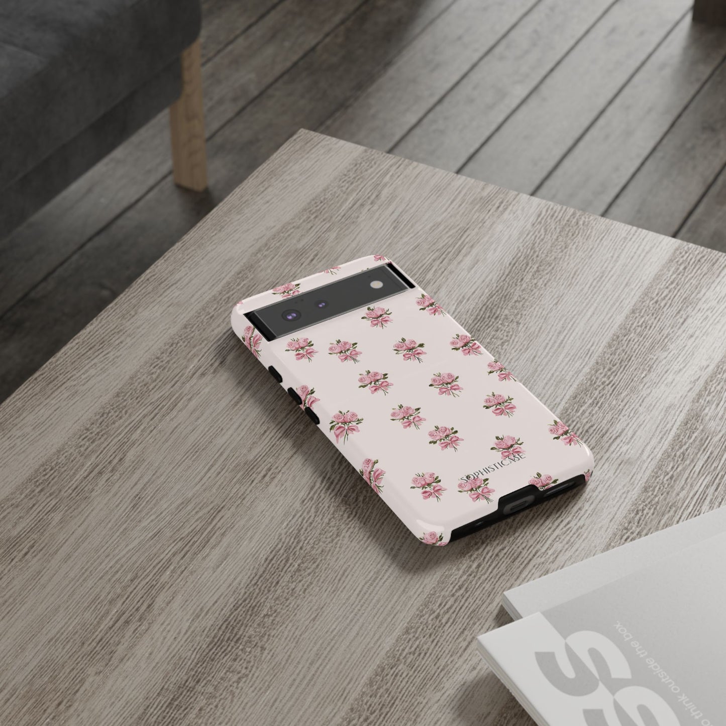 The Sweetest Thing in Coquette Rose Bouquet - iPhone Case, Samsung Galaxy Case, Google Pixel Case