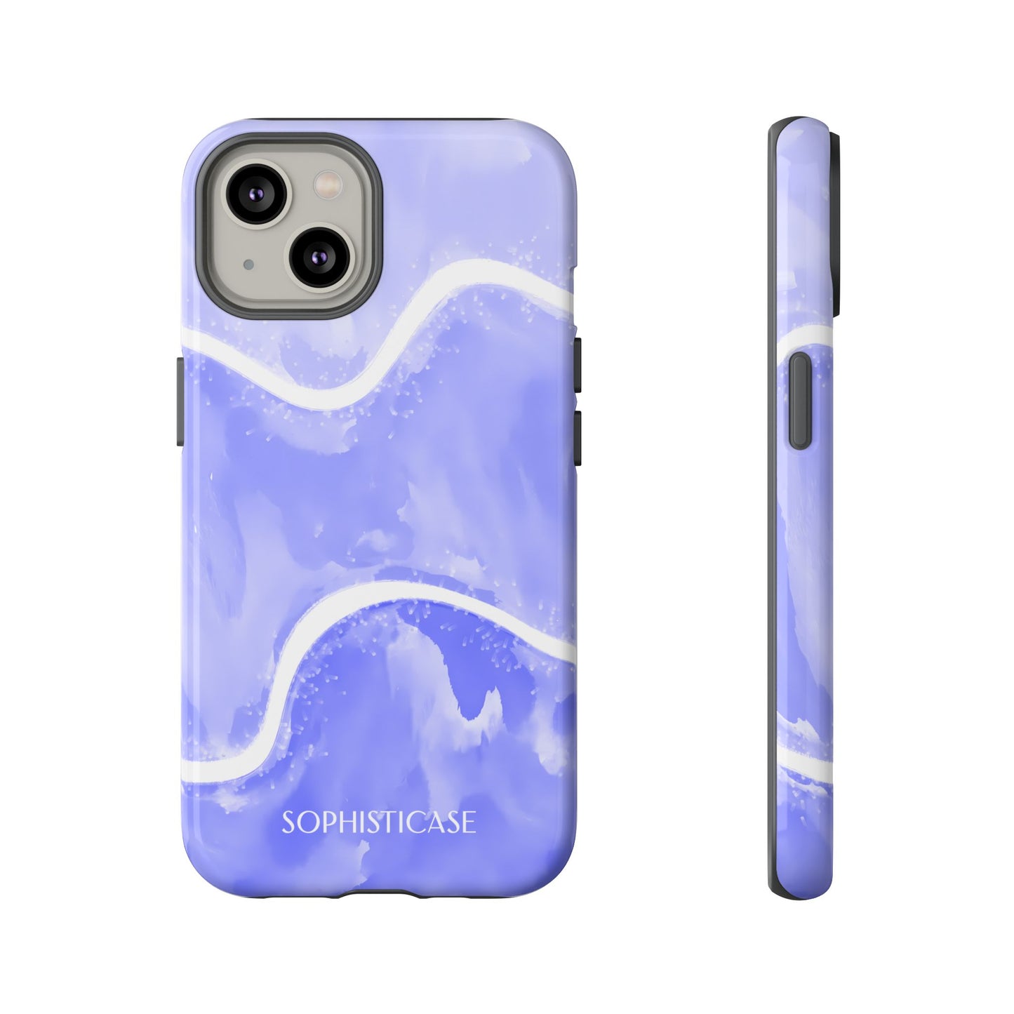 Serenity in Light Purple - Tough Phone Case for iPhone