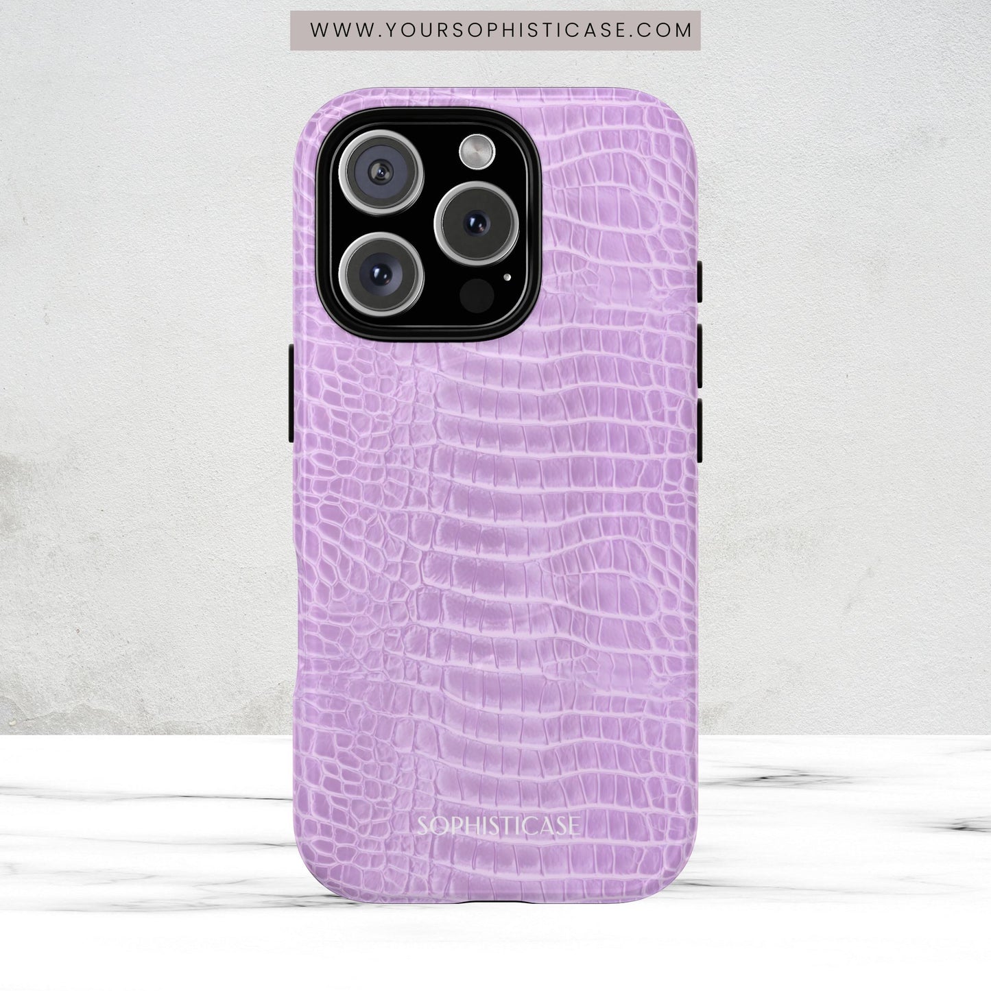 Luxe Leather in Purple - Magsafe Case