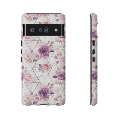 Royal Floral in Rose Royale - Tough Phone Case