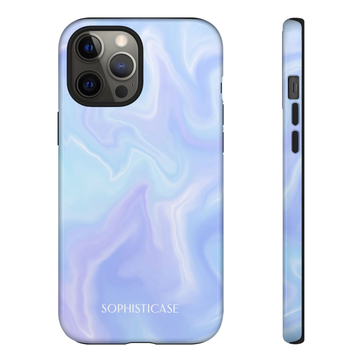 Liquid Magic in Blue Haze - iPhone Case