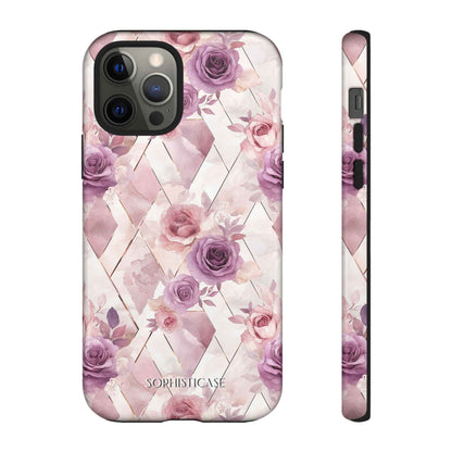Royal Floral in Mauve Rose - Tough Phone Case