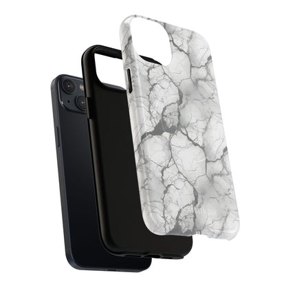 Marble Opulence in Charcoal Grey - Magsafe Case