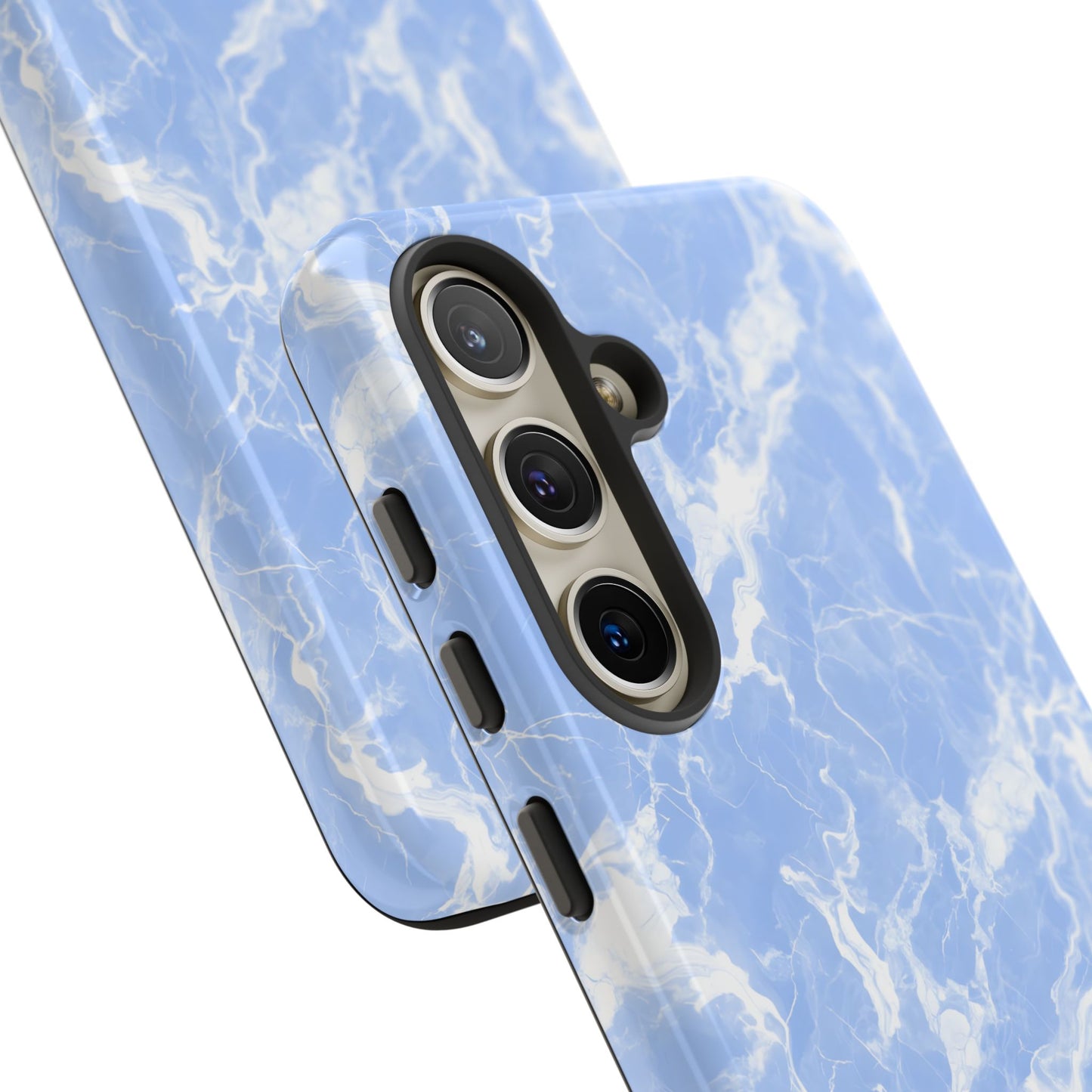 Marble Crush in Blue - Tough Phone Case