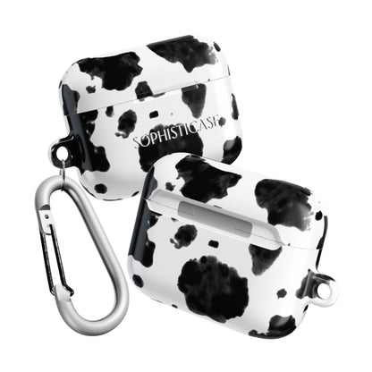 AirPod Cases - Holy Cow in Black