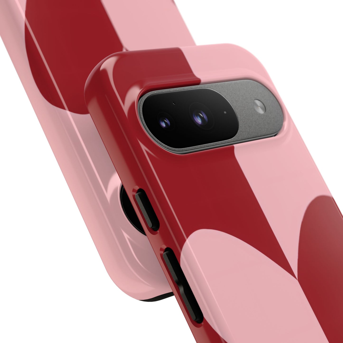 Be Mine in Red and Pink - iPhone Case, Samsung Galaxy Case, Google Pixel Case